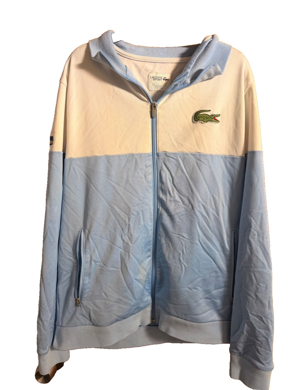 LACOSTE MIAMI OPEN JACKET US Size XL FR 6 Used- Good